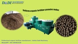 CE certificate compost organic fertilizer granulation making machine