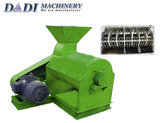 Semi-wet crusher for organic fertilizer production line