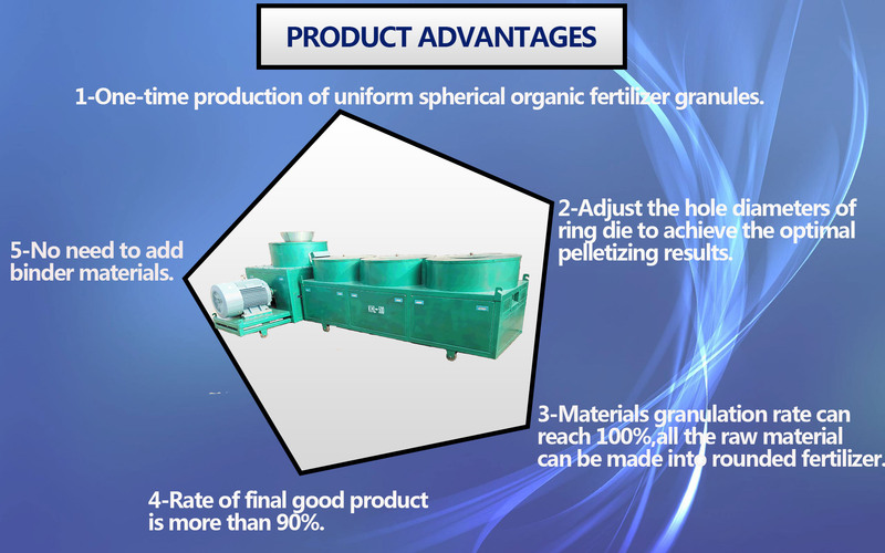 New Type Organic Fertilizer Granulator