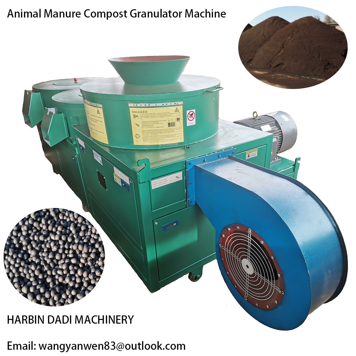 Compost Fertilizer Granulator