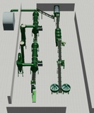 Organic Fertilizer Round Ball Granule Production Line Plant